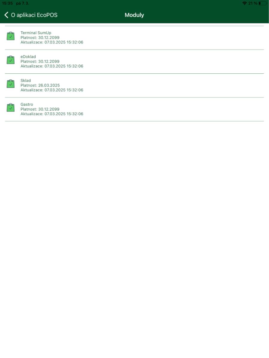 Overview of modules – BitcoinPOS system extensions