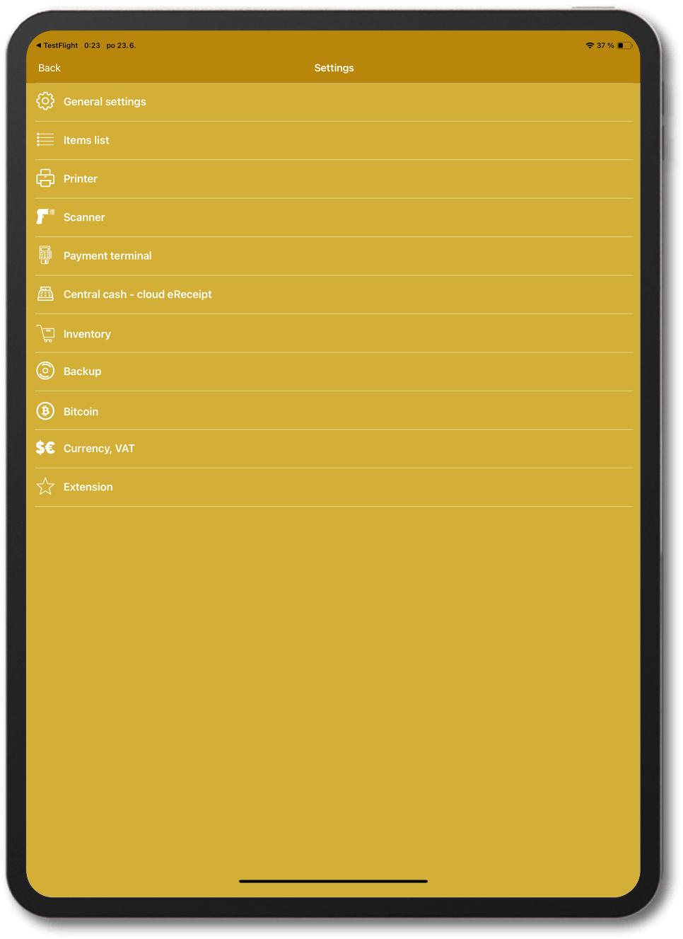 Preview from the app